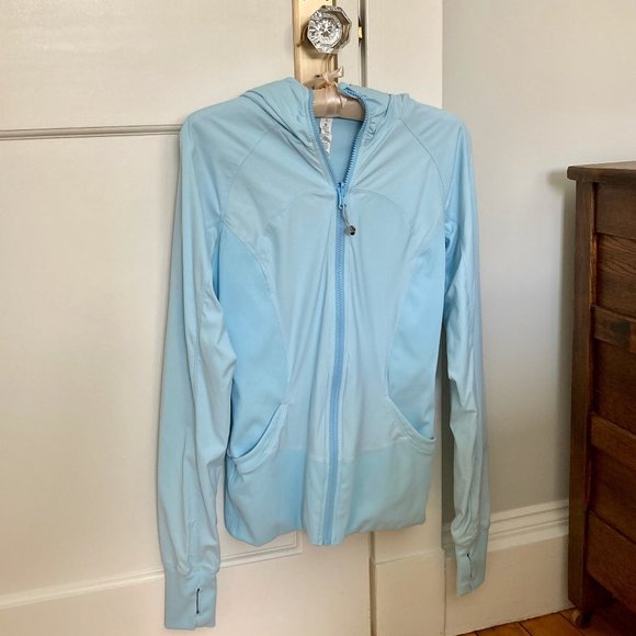 Lululemon In Flux Hoodie Jacket • Caspian Blue • Fits 2-4 (size 6) - Picture 1 of 11